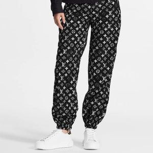 Authentic LV Stencil-Effect Monogram Jogging Pants Sz 38
